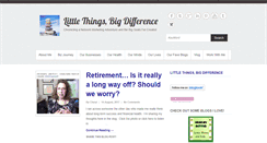 Desktop Screenshot of littlethingsbigdifference.com